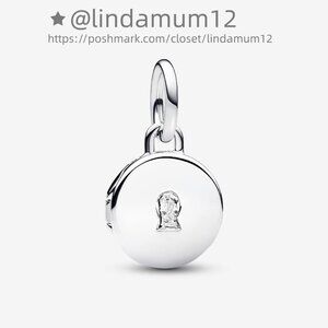 Pandora Openable & Engravable Love Locket Dangle Charm